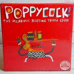 Poppycock: The Hilarious Bluffing Trivia Quiz Game Clarendon Games NEW SEALED